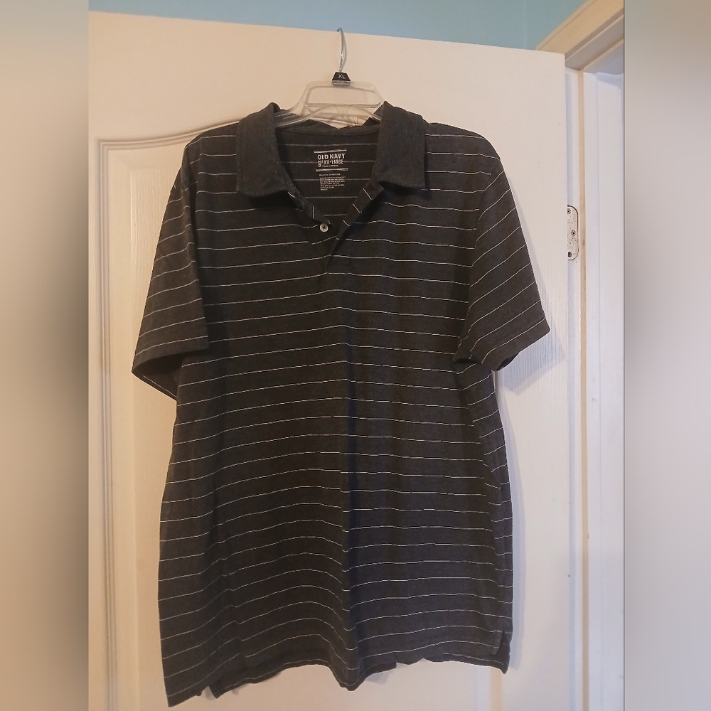 Men's Black Striped Shirt